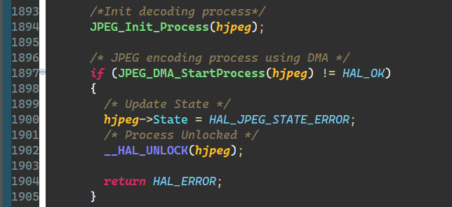HAL_JPEG_Encode_DMA